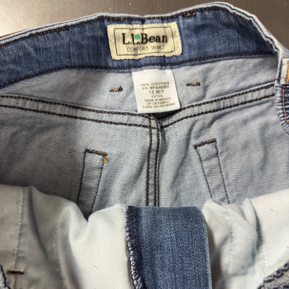 L.L. Bean‎ Faded Stretch Double L Jean CW Misses 12M/T Tall 0GTN5 - Picture 15 of 15